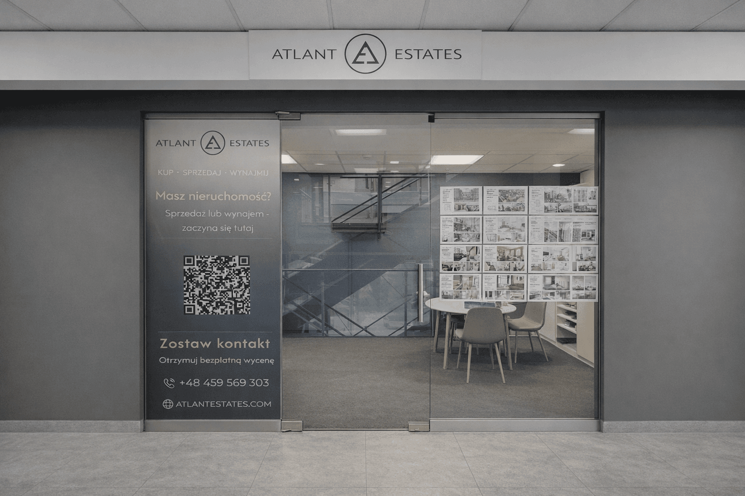 Atlant Estates — wnętrze biura